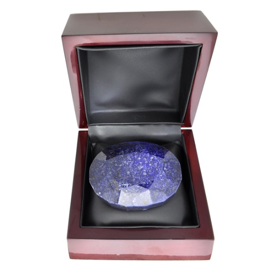 APP: 3.2k 1,278.40CT Oval Cut Blue Sapphire Gemstone