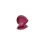 APP: 1.9k 7.45CT Pear Cut Ruby Gemstone