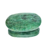 APP: 4.3k 1,711.20CT Oval Cut Green Beryl Emerald Gemstone