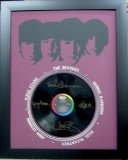 Beatles Engraved Origianl Record Laser Cut Mat