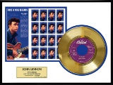 ''#9 Dream'' Gold Record /w Stamp-Limited Edition