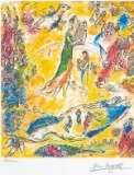 MARC CHAGALL (After) King David Print, 466 of 500