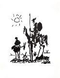PABLO PICASSO (After) Don Quixote Print, 386 of 500