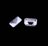 APP: 1.3k 3.13CT Rectangular Step Cut Natural Aquamarine Parcel