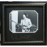 Paul McCartney Engraved Signature