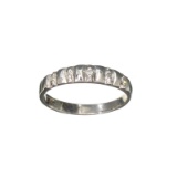 APP: 0.2k Fine Jewelry 0.04CT Single Cut Diamonds And Sterling Silver Ring