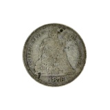 1876 Liberty Seated Dime Coin