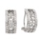 *Fine Jewelry, 14KT White Gold, 0.42CT Diamond Earrings (GL WE9325D4)