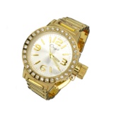 New Women's Onyk, Stainless Steel Back, Water Resistant, Quartz Movement, Metal Strap, Watch