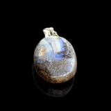 14.35CT Boulder Opal Sterling Silver Pendant