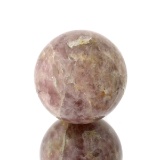 APP: 1.4k Rare 1,468.00CT Sphere Cut Purple Ice Rose Quartz Gemstone