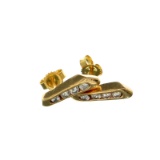 APP: 1.2k *Fine Jewelry 14KT Gold, 0.35CT Round Brilliant Cut Diamond Earrings (Nicole B.)