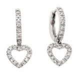 *Fine Jewelry, 14KT White Gold, 0.55CT Diamond Earrings (GL WE9337D5)