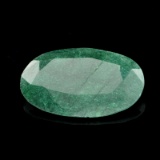 APP: 3k 59.00CT Oval Cut Green Beryl Emerald Gemstone