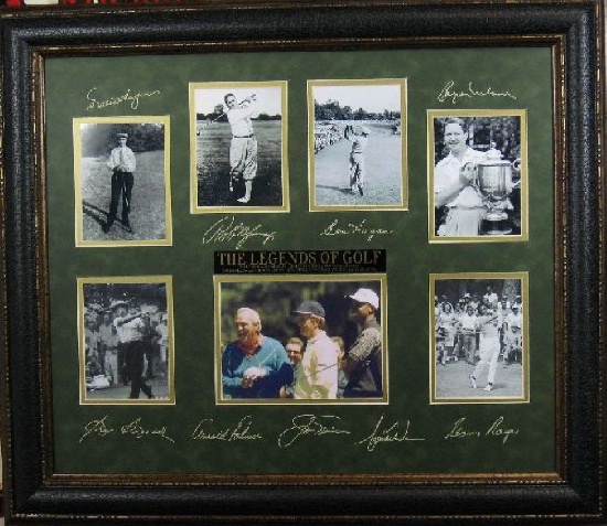 Legends of Golf - Plate Signatures
