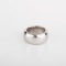 *Fine Jewelry 14KT White Gold, 11mm Hollow Gold Band (FJ F305)