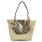 Brand New Michael Kors Jet Set Item NS East West Pale Gold Metallic Tote