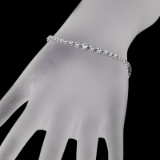 APP: 4.7k *Fine Jewelry 14 kt. White Gold, 2.02CT Round Brilliant Cut Diamond Bracelet (VGN A-26)