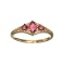 APP: 0.6k Fine Jewelry 14KT Gold, 0.39CT Pink Tourmaline And Diamond Ring