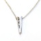 ''The New Genesis'' Diamond and Sterling Silver Necklace