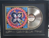 Engraved Kiss Gold Album