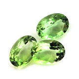 APP: 1k 22.0OCT Oval Cut Green Quartz Parcel