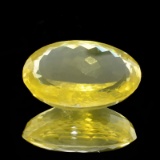 APP: 3.1k 39.00CT Oval Cut Citrine Quartz Gemstone