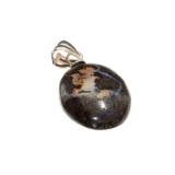 7.80CT Boulder Opal Sterling Silver Pendant