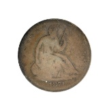 1871-S Liberty Seated Half Dollar Coin