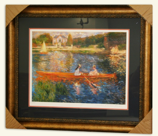 Renoir (After) -Limited Edition Numbered Museum Framed-Numbered