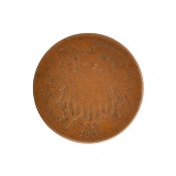 1865 Two-Cent Coin