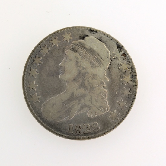 1828 Capped Bust Half Dollar Coin