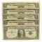 (5) 1957 $1 U.S. Silver Certificates