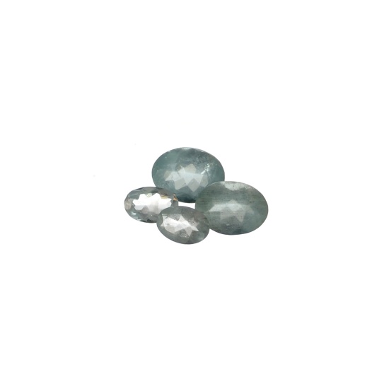 APP: 1.1k 3.81CT Oval Cut Aquamarine Parcel