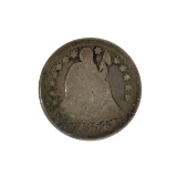 1854-O Liberty Seated Arrows At Date Dime Coin