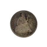 1877 Liberty Seated Dime Coin