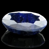 APP: 1.8k 37.27CT Oval Cut Blue Sapphire Gemstone
