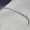 APP: 2.4k *14 KT White Gold, 0.29CT Round Brilliant Cut Diamond Bracelet (VGN A-304)