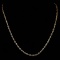 *Fine Jewelry 14 KT Gold, 2.0GR, 18'' Corrugated Oval Chain (GL 2-13.)