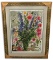 Marc Chagall (After) 'Les Lupins Bleu' Museum Framed & Matted