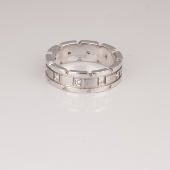 *Fine Jewelry 14 kt. Gold, New Custom Made 0.30CT Diamond One Of a Kind Ring (FJ F174)