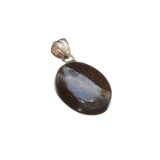 8.75CT Boulder Opal Sterling Silver Pendant