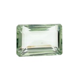 APP: 1.1k 27.95CT Emerald Cut Green Quartz Gemstone