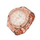 New Women's Onyk, Stainless Steel Back, Water Resistant, Quartz Movement, Metal Strap, Watch