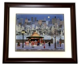 Wooster Scott- Framed Lithograph-Signature ''8th Ave''