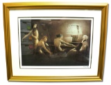 Icart  (After) - Melody Hours - Museum Framed Giclée 23x29