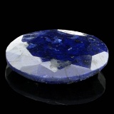 APP: 1.4k 27.32CT Oval Cut Blue Sapphire Gemstone