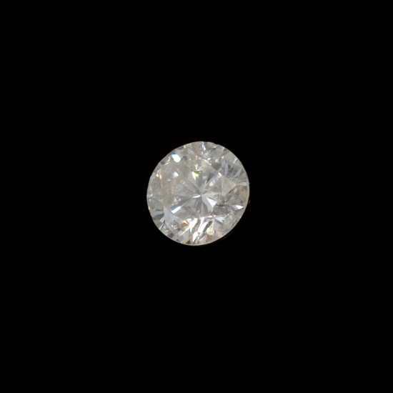Fine Jewelry GIA Certified 0.19CT Round Brilliant Cut Diamond Gemstone
