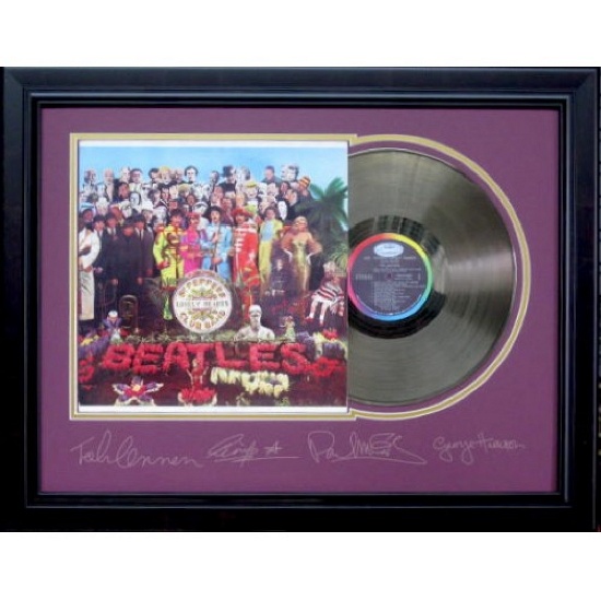Beatles Gold Album - Plate Signatures