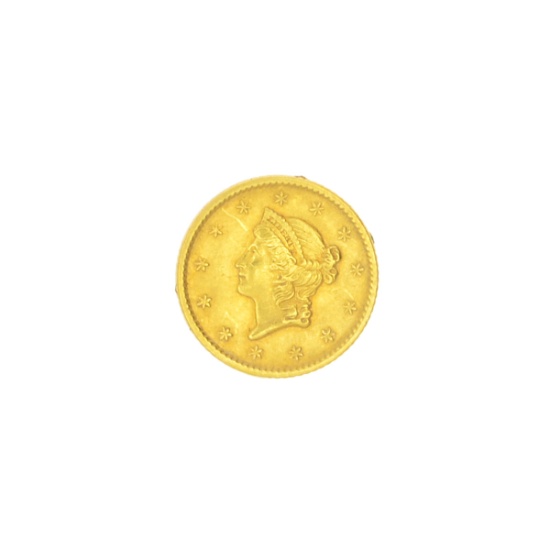 Very Rare 1852 $1 U.S. Liberty Head Gold Coin Great Investment